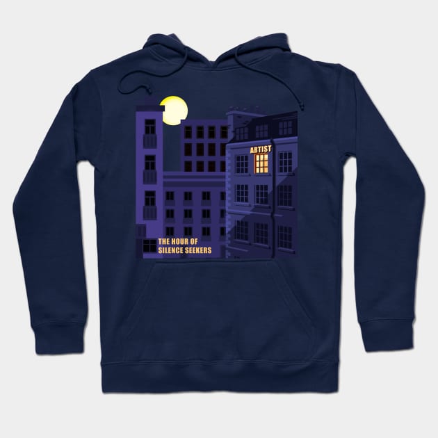 Midnight Artist Hoodie by HogunHues